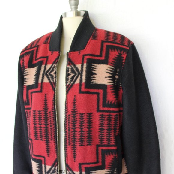 Pendleton Jackets & Coats Pendleton Harding Wool Blanket Aztec